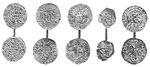 Medieval coins and tokens