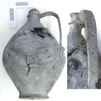 Pewter flagon