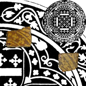 Heraldic tiles