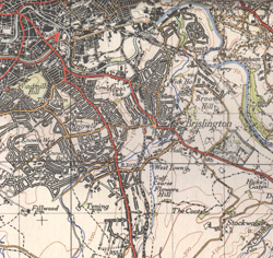 1946 map - 6th Ed OS, 1
