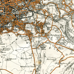 1907 map - 3rd Ed OS, 1