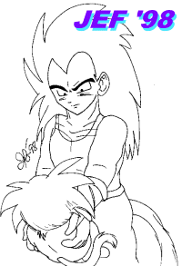 Radittsu and Kakarotto by JEF