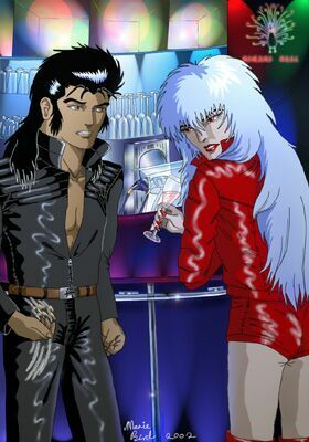 Sengoku meets  Benten for the first time..