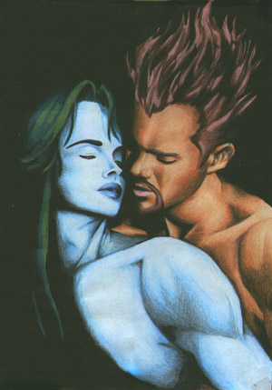 Zaabon and King Vejiita