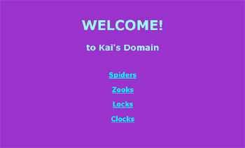 Kai Taylor's website screencap