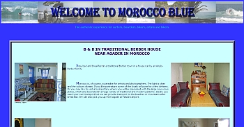 Morocco Blue website screencap
