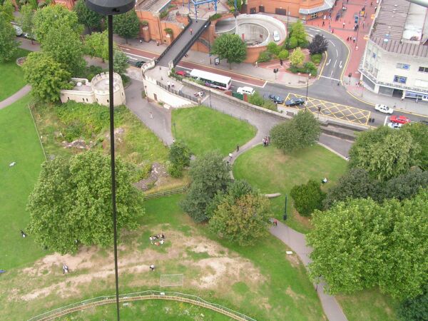 Highpoint balloon - looking down