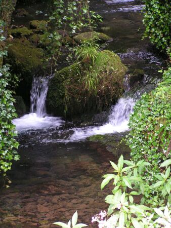 Wookey Hole waterfall