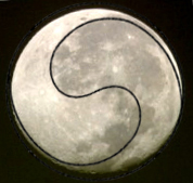 Full Moon (C) 2003 NASA-JSC-ES&IA, with spiral Taiji Tu BORDER=0 HSPACE=30 