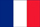 The flag of France.