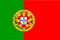 The flag of Portugal.