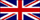 The flag of United Kingdom.